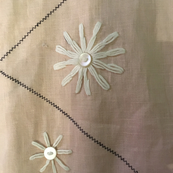 Embroidered Linen Jacket - Picture 5 of 7